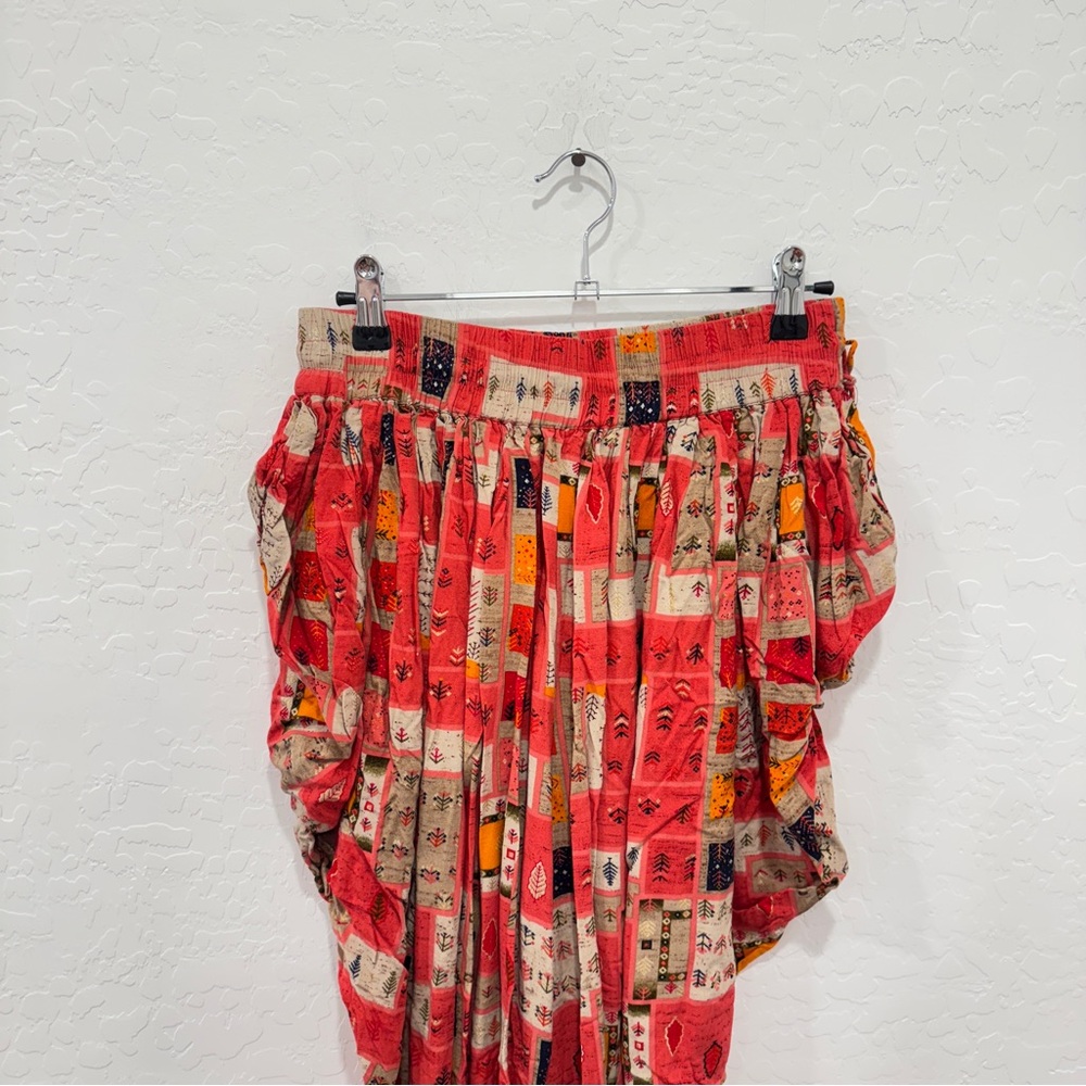 Kaira Patchwork Capris Womens Medium Colorful Lea… - image 2